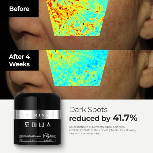 DOMINAS Advanced Korean Cream (1.76oz) + Arginine-e Caffeine Eye Serum (0.67oz) Korean Skincare Duo for Even Tone, Firmness, Dark Circles & Puffiness ? With Niacinamide, TECA, Guasha Applicator