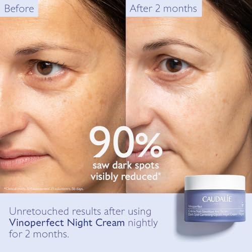 Caudalie Vinoperfect Brightening Glycolic Night Cream for Dark Spots - 50 mL