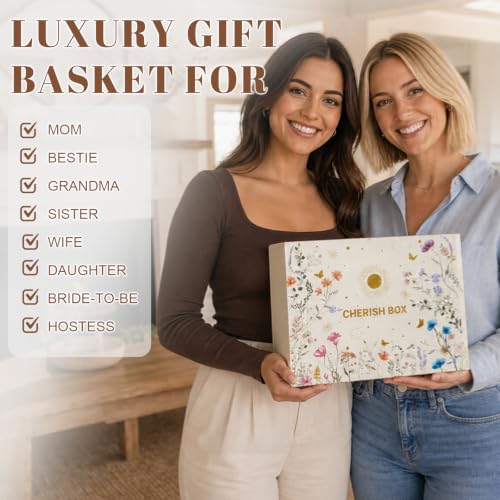 Get Well Gifts for Women - Care Package with Ivory Boho Throw & Spa Set - Beige