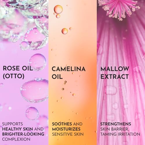 Alteya Organics Rose Gentle Balancing Facial Cleanser 4oz - Organic & Hydrating