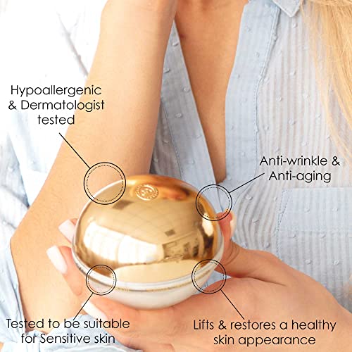 Anti-Aging Night Cream with Dead Sea Minerals & Vitamins E A - Nourishing 2.4oz