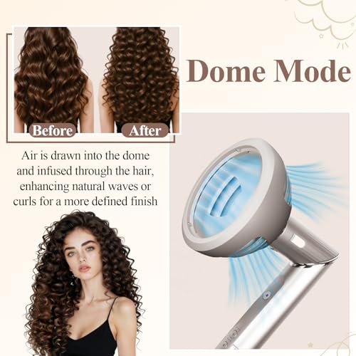 Shark FlexStyle Wave Curl Diffuser Attachment for HD400 Series - Bouncy, Defined Curls