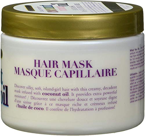 Deep Hydrating Coconut Oil Hair Mask for Damaged Hair - 168g