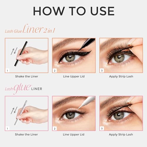 Physicians Formula Eye Booster, Lash-Enhancing 2-in-1 Eyeliner Serum, Dermatologist Approved, Hypoallergenic, Cruelty-Free & Vegan - Deep Brown