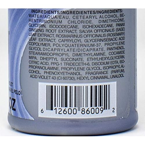 MANIC PANIC Silver Stiletto Purple Color Depositing Conditioner - Purple Conditioner for Blonde, Grey, Purple & Blue Hair - Neutralizes Brass & Yellow Tones - Vegan & Cruelty-Free (8oz)