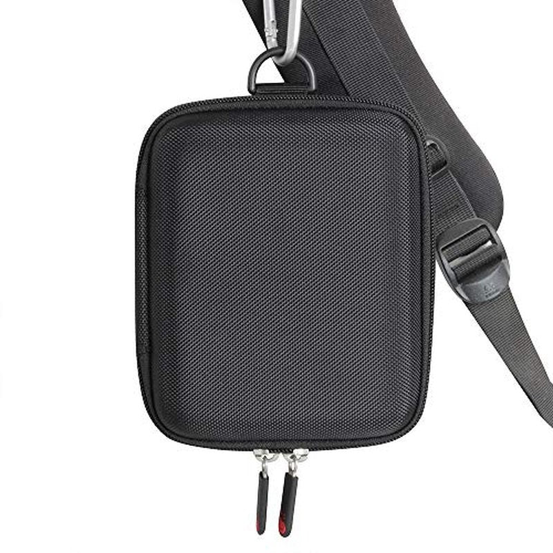 Hermitshell Hard Travel Case for Wahl Professional 5 Star Series Shaver/Shaper WA8061-100 (Black+Maroon)