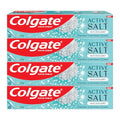 Colgate Active Salt Toothpaste Combo Pack 800g with Mint & Salt for Fresh Breath