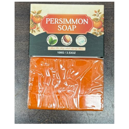 Persimmon & Shea Butter Deodorizing Soap for Mature Skin - 2 Pack