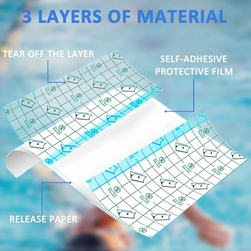 Waterproof Tattoo Aftercare Bandage Wrap - 20 Rolls for Healing & Shower