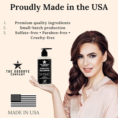 Castor Oil Shampoo & Conditioner Duo - 10 Oz Each with Aloe Vera & Shea - Pack of 2