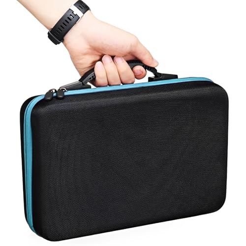 STARVAST 120 Bottle EVA Essential Oil Storage Holder Organizer Carrying Case, Hard Shell Essential Oil Bag with Foam Insert and Carrying Handle Holds 5-15ml Bottles