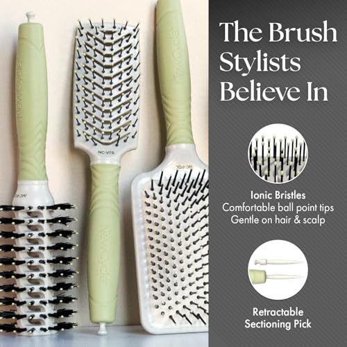 Olivia Garden NewCycle Vent Styler Hair Brush - Recycled Materials, All Hair Types