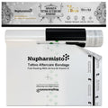 Waterproof Tattoo Aftercare Bandage 10x4 Yards - Skin Healing Wrap with Arnica & Vitamin E