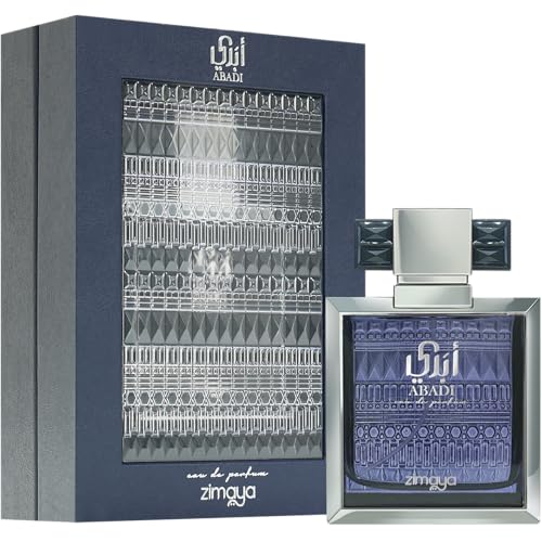 Zimaya Abadi Opulent Eau de Parfum for Men - 3.4 Fl Oz - Fresh, Warm, Long-Lasting Fragrance