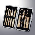 Travel Nail Clipper Set - 9-Piece Manicure Grooming Kit, Sharp & Sturdy