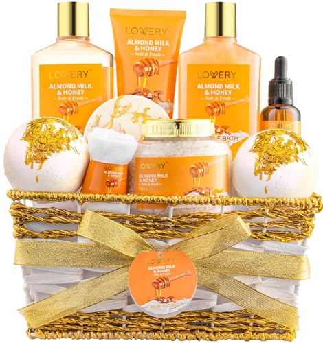 Luxury 10-Piece Self-Care Spa Gift Set with Bath Bombs & Body Products for Women
