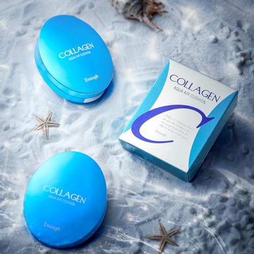 Enough Collagen Aqua Air Cushion SPF50 Dewy Foundation - Light Beige