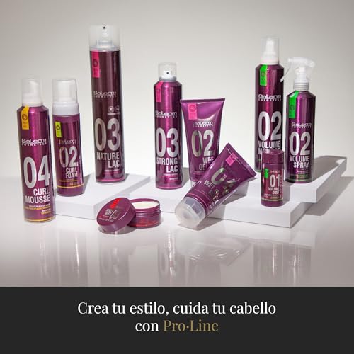 SALERM - Hair Wax - Pro Line Matt Clay 02-125 ml - for Medium and Long Hair - Medium and Flexible Hold - Long-Lasting - Matte Finish - Hair Texturizer - Nourishes and Hydrates