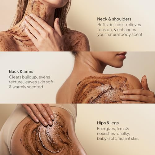 COBA'S DAUGHTER Coffee Scrub Refill 20 oz for Cellulite & Stretch Marks - Sensitive Skin