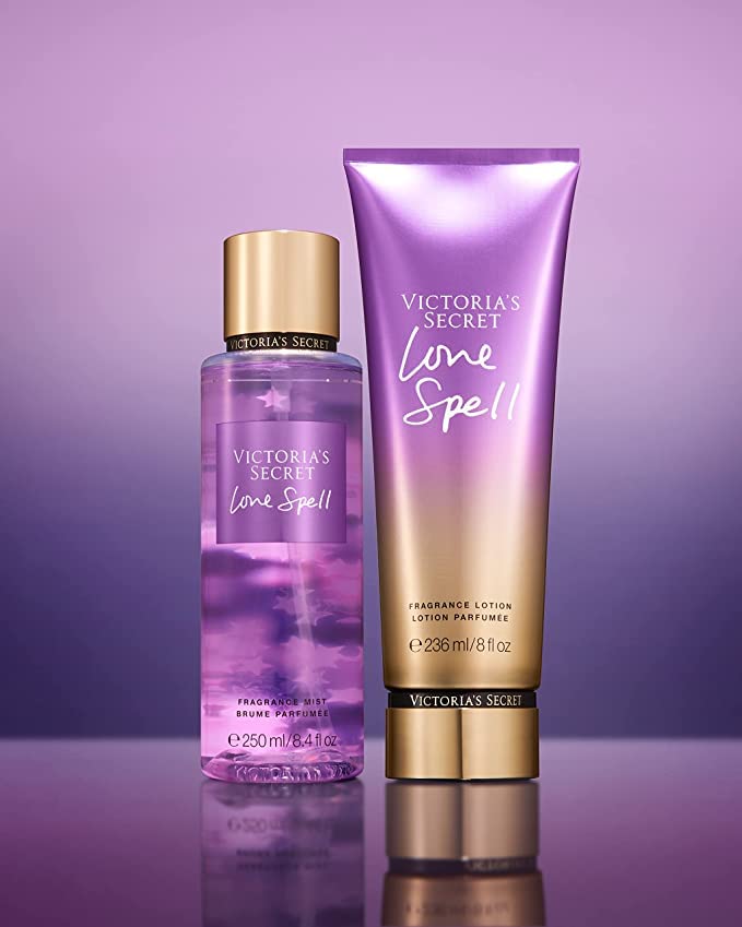Victoria's Secret Love Spell Body Mist 3-Pack - Fruity Floral Fragrance