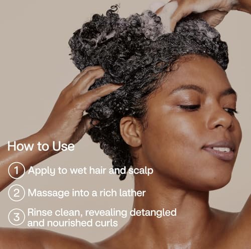 4U by Tia Sulfate-Free Moisturizing Curly Hair Shampoo, 3 Pack / 13 Fl Oz