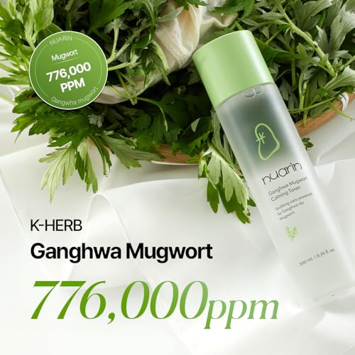 Calming Mugwort Toner for Sensitive Skin - Hydrating & Exfoliating, 200ml