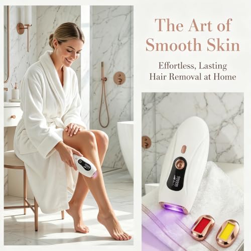 IPL Laser Hair Removal Device for Face Body Bikini Legs Painless Home Use