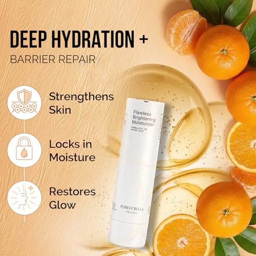 Niacinamide Brightening Moisturizer with Vitamin C & Alpha-Arbutin - Dark Spot & Skin Tone Corrector