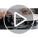 Anylot Black 3-Stage Electric Knife Sharpener with Diamond Abrasives