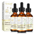 Cyperus Rotundus Hair Removal Oil - 3 Pack, Natural Skin Soothing & Hair Growth Inhibitor, 2.02 Fl Oz Each