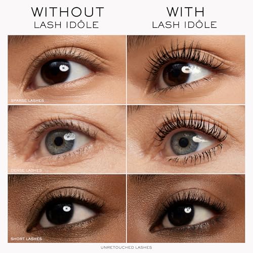 Lanc?me Lash Id?le Lash-Lifting & Volumizing Black Mascara Duo - For Volumized, Lengthened & Lifted Lashes - Full Size & Travel Size Mascara Set