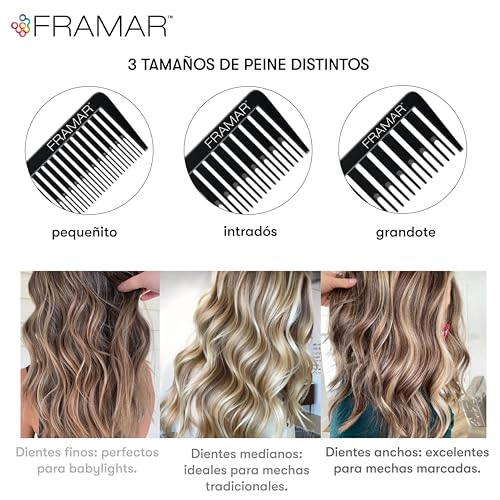 Hair Color Brush Set for Highlighting and Root Touch-Ups - Professional Salon Tools
