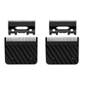 FX603B Black Graphite Fade Replacement Blades compatible with BaBylissPRO Barberology Replacement Clipper fade Blades FX870/FXF880/FX810/FX825/FX673N,2 Pcs