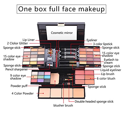 Pure Vie Kit 039 All-In-One Makeup Set Christmas Gift for Women & Girls