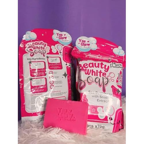 Beauty White Soap, Sea Buckthorn with Snail Extract, 5 pcs, 70g