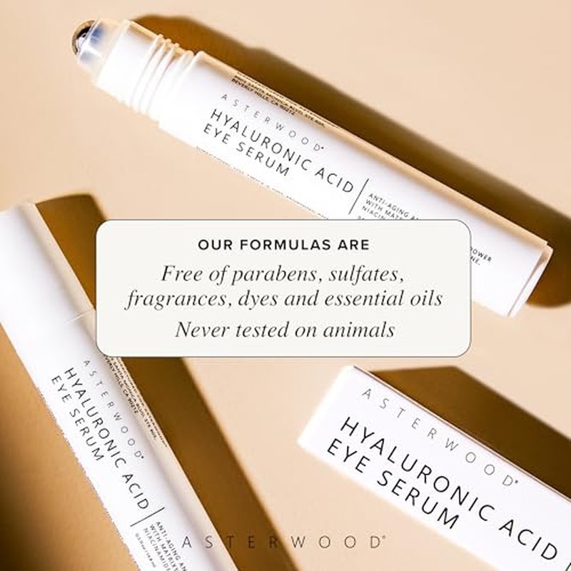 Asterwood Triple Repair Serum (8 oz) + Hyaluronic Acid Eye Serum