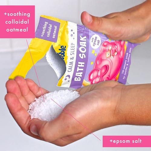 Mr. Bubble Calming Bath Soak with Epsom Salt & Lavender for Sleep - Pack of 12