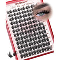 Manga Lash Clusters Anime Eyelash Clusters Volume Cluster Eyelash Extensions 12-18mm Thick Spiky Lashes Clusters 144pcs Cluster Lashes Individual DIY Lash Extension by TOOCHUNAG