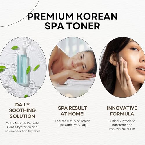 Hydrating Calming Toner with Caviar & Peptides - pH Balanced Skin Care