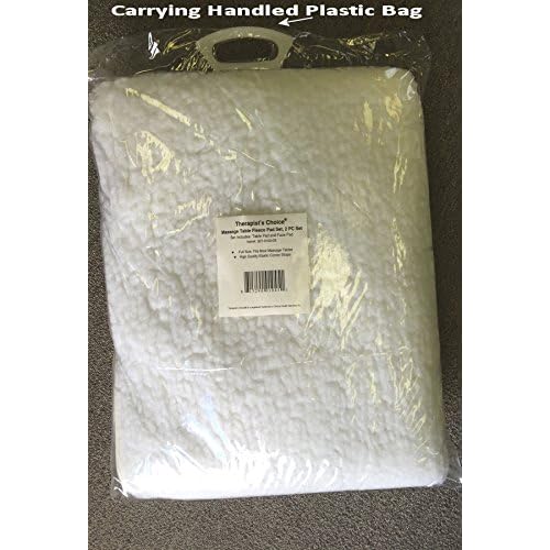 Therapist's Choice¢ç Massage Table Fleece Pad Set Includes Pad and Face Rest Cover, 31¡± W x 72¡± L (Massage Table not Included)
