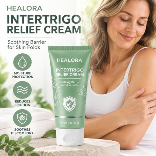 Intertrigo Relief Cream for Women - Skin Fold Barrier & Moisture Protection, 2 oz - Variation 2