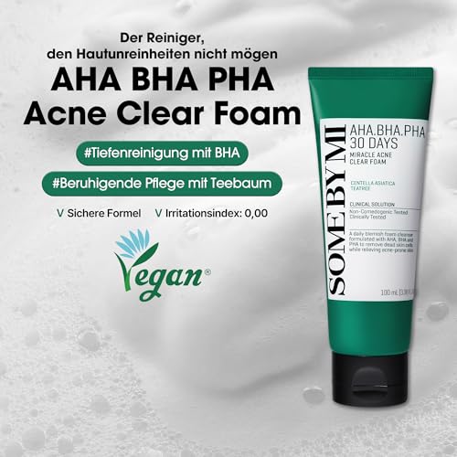 Acne Face Cleanser & Exfoliating Toner Set for Sensitive Skin