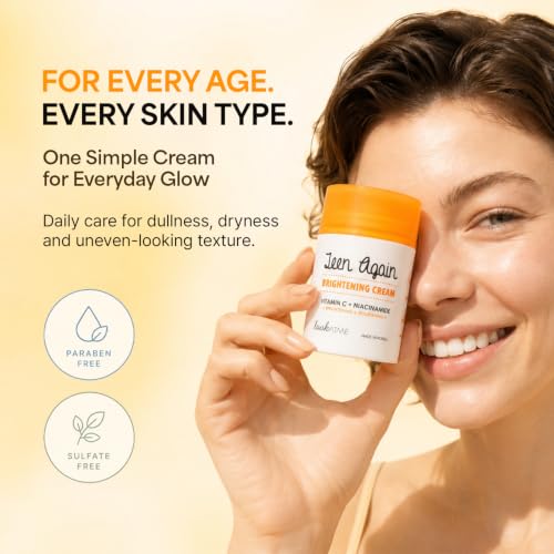 Vitamin C Brightening Face Cream - Dull Skin Repair & Hydration