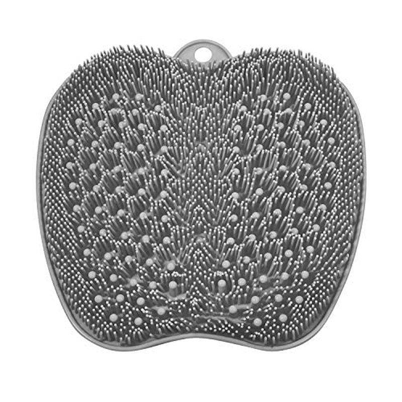 BESKAR XL Large Foot Scrubber Mat for Use in Shower - Shower Foot Cleaner to Eliminate Calluses Dead Skin, Foot Massager Mat for Men & Women to Soothe Achy Feet, Non Slip Suction Cups