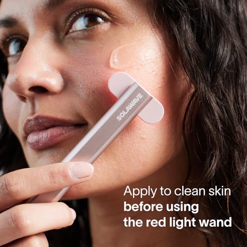 Red Light Therapy Serum for Facial Wand - Hydrating & Radiance Boosting
