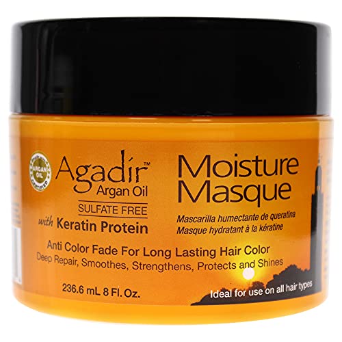 Agadir Moisture Masque 8 Oz - Hydrating Skin Mask for Deep Moisturization