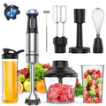 Ganiza 1000W Handheld Immersion Blender 8-in-1 Kitchen Mixer with 16 Speeds