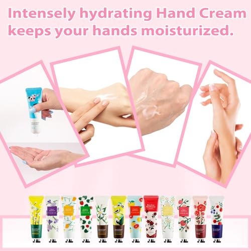 100 Pack Moisturizing Hand Cream Set for Women - Travel Size, Fragrance Varieties