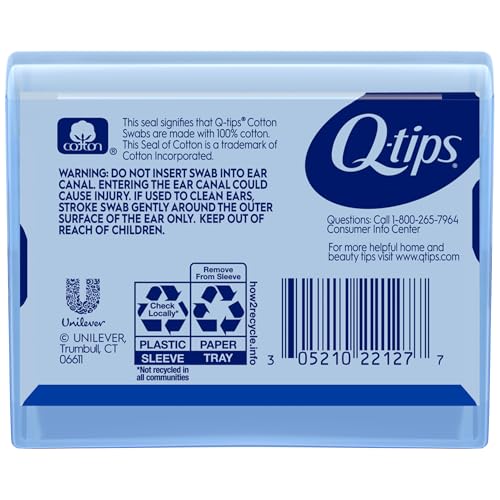 Q-tips Cotton Swabs Travel-Size 10-Pack, 30 Ct Each – Premium Cleaning & Beauty Tools