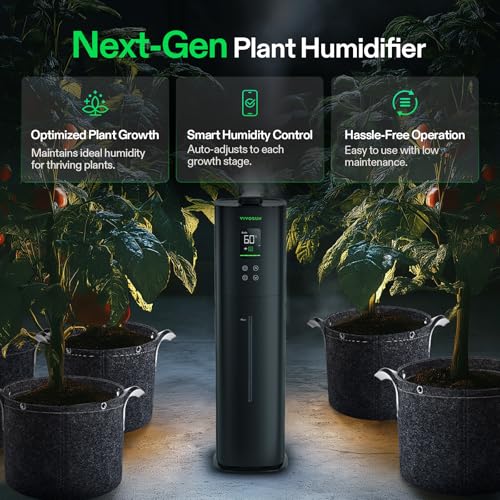 VIVOSUN AeroStream H09 9L Wi-Fi Humidifier for Grow Rooms & Tents